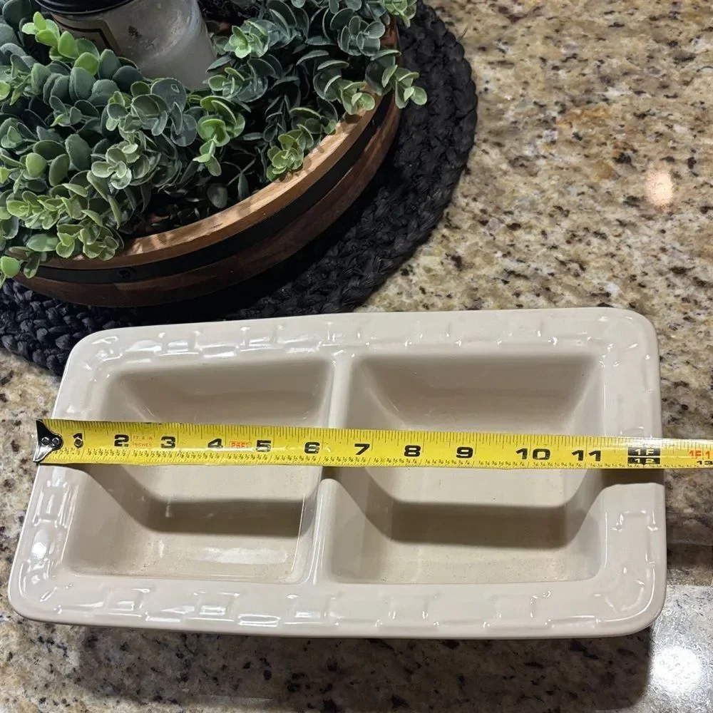 Longaberger stylish cream